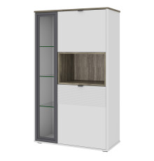 Симпл Шкаф с витриной 1V2DN