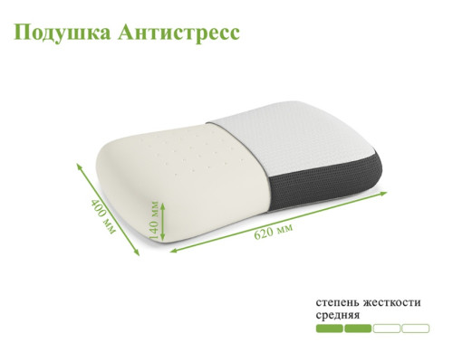 Подушка ЭОС Антистресс 40х62