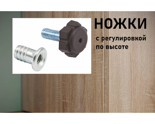 Тандем Дуб сонома Шкаф 2D