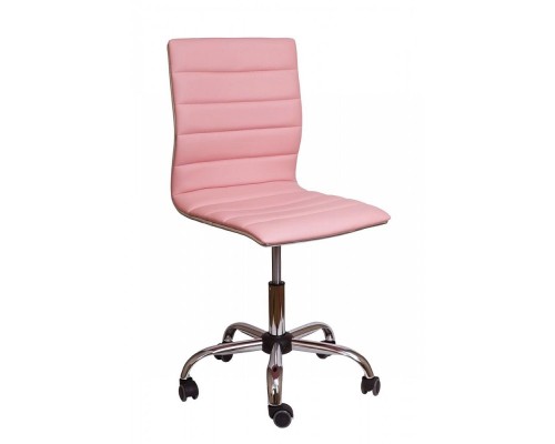 Кресло поворотное Грейс розовое