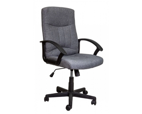 Кресло офисное Поло ткань, цвет серый