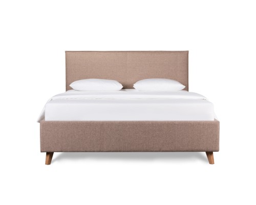 Кровать Комо LUX 160 двуспальная с мягкой обивкой