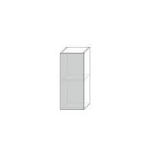 Гранд шкаф настенный 1D/40 серый/ дуб йорк серый