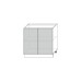 Вилма шкаф для кухни 2D/60 белый глянец