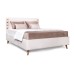 Кровать Джой Люкс 160 двуспальная с обивкой из текстиля или экокожи