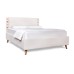 Кровать Джой Люкс 160 двуспальная с обивкой из текстиля или экокожи