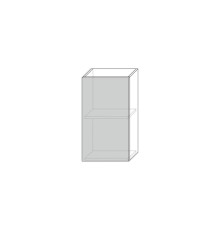 Тапио шкаф настенный 1D/50 серый/ дуб снежный