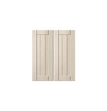 Тапио шкаф настенный 2D/60 серый/дуб снежный