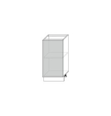 Вилма шкаф для кухни 1D/30-51 белый глянец