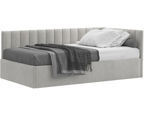 Кровать Сингл 120 угловая с подъемником. Цвет  Simple 29