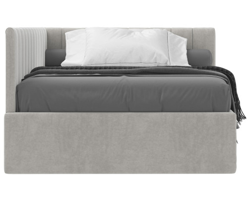 Кровать Сингл 120 угловая с подъемником. Цвет  Simple 29