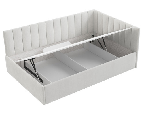 Кровать Сингл 120 угловая с подъемником. Цвет  Simple 29