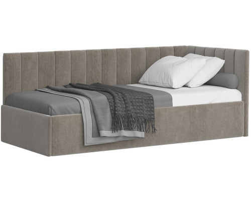 Кровать Сингл 90 угловая с подъемником. Цвет  Simple 5