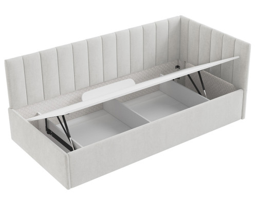 Кровать Сингл 90 угловая с подъемником. Цвет  Simple 29