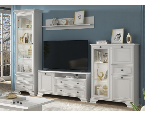 Стенка для гостиной №2 Тиффани Белый