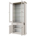 Тоскана Нью Шкаф с витриной 2V2D1S