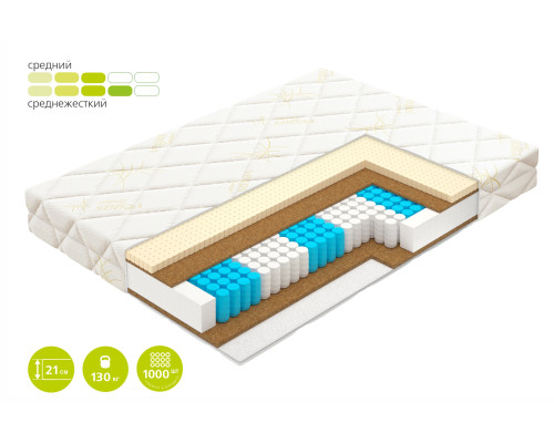 Матрас ортопедический Вегас Релакс Бонус 120х200