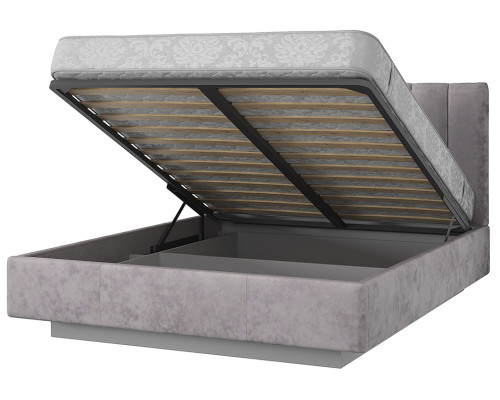 Кровать Сабрина 180 с подъемником. Цвет  Nebby 025