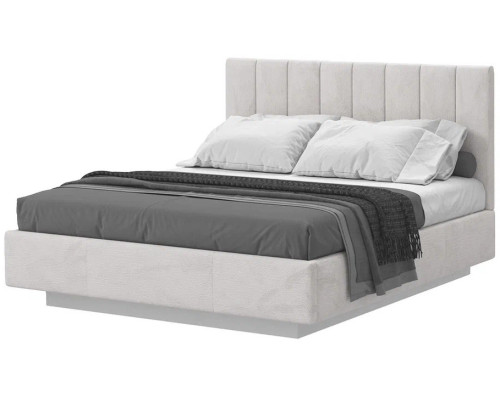 Кровать Сабрина 160 с подъемником. Цвет Aoplush Pebble