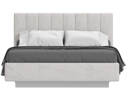 Кровать Сабрина 160 с подъемником. Цвет Aoplush Pebble