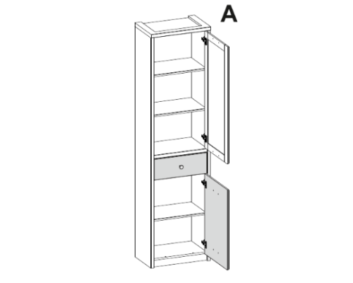 Дизель Шкаф 2D1S/D2